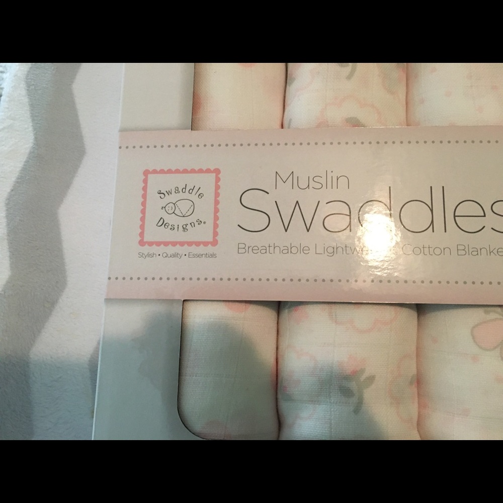 Set of TWO BOXES New Cotton Muslin Swaddles